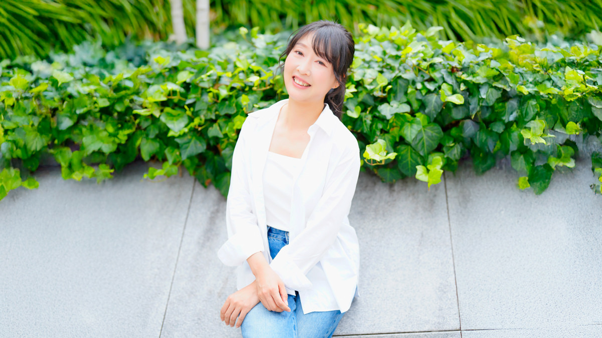 サブ写真として普段の私らしくカジュアルアプリ用写真