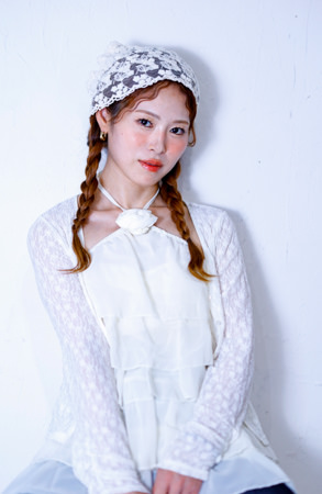 韓国風ヘアメイク